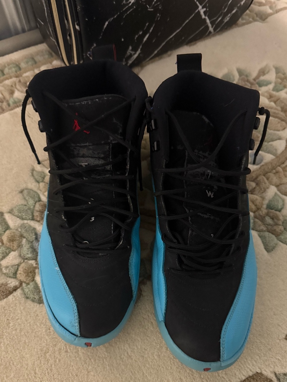 Nike Air Jordan 12 Retro (GS) Gamma Blue ROYAL CHICAGO Bred B size 12